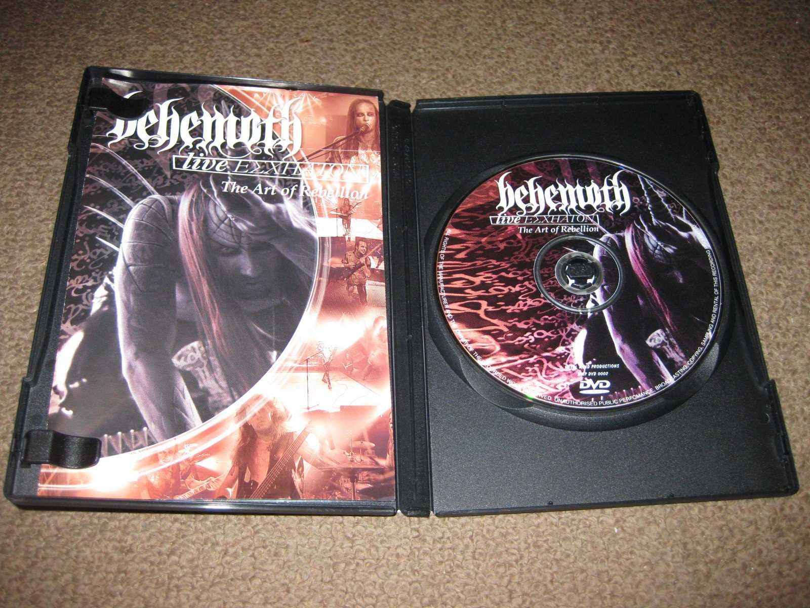 2 DVDs Musicais dos "Behemoth"