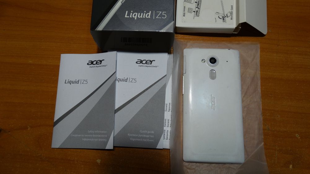 Acer Liquid Z5 на 2 симки