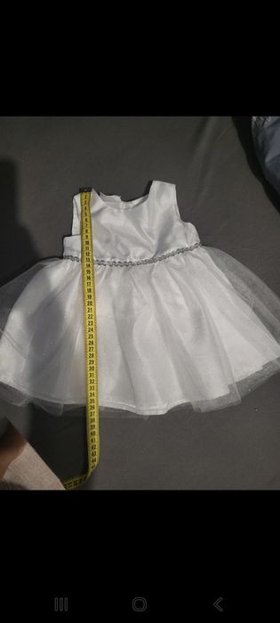 Sukienka na chrzest roz.62/68