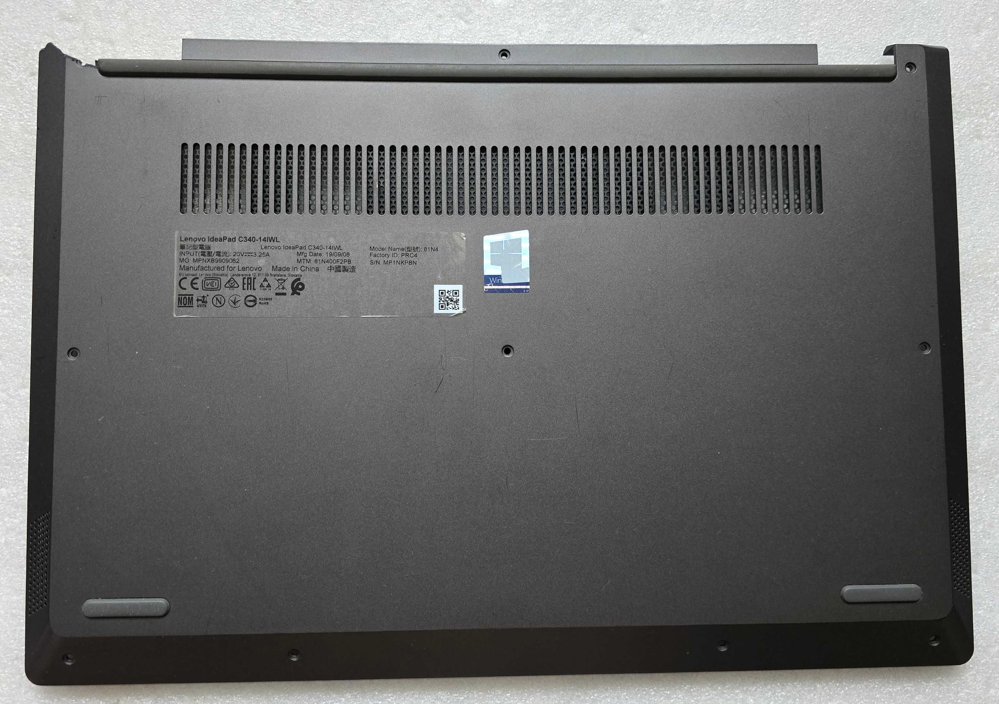 Obudowa góra dół Lenovo IdeaPad C340-14 AP2GA000A00 AP2GA000B00 opis