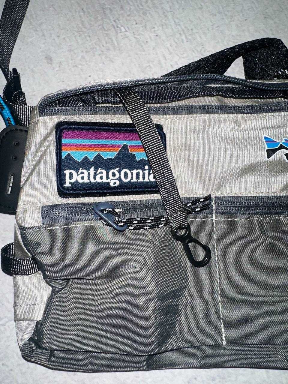 патагония сумка барсетка patagonia мессенджер с патчем