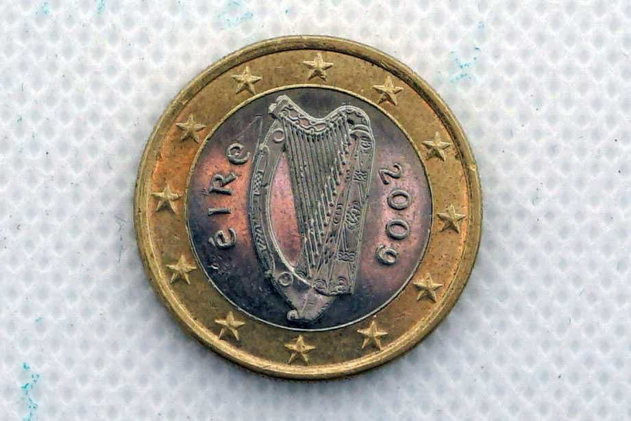 4 Moedas de 1 euros - França - Finlândia - Irlanda - Holanda