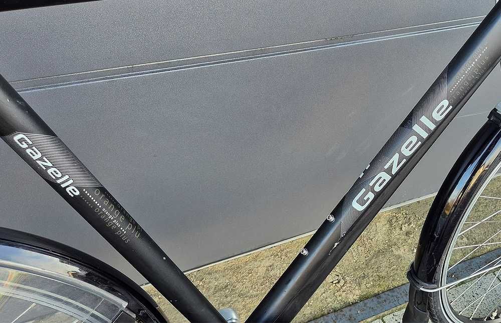 GAZELLE ORANGE PLUS Nexus 7 H65 czarny męski miejski rower holenderski