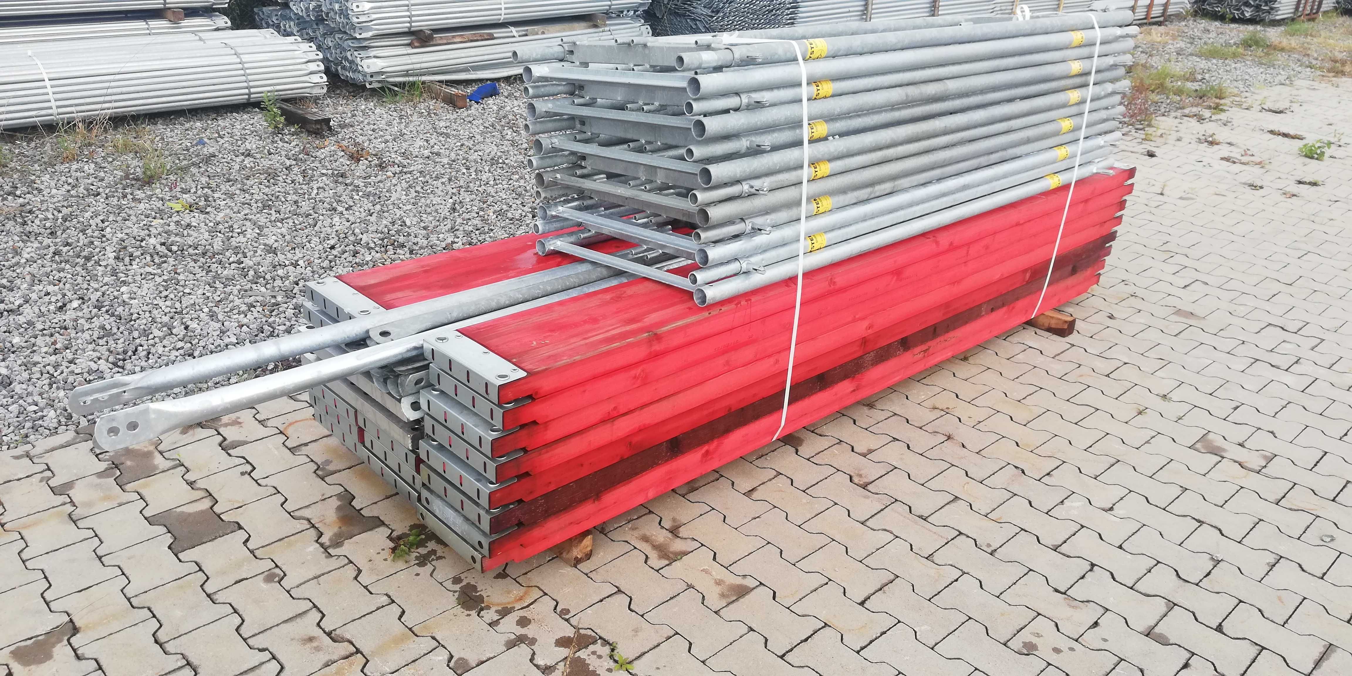 Rusztowanie używane SYSTEM 650 od producenta -rusztowania typu Rux