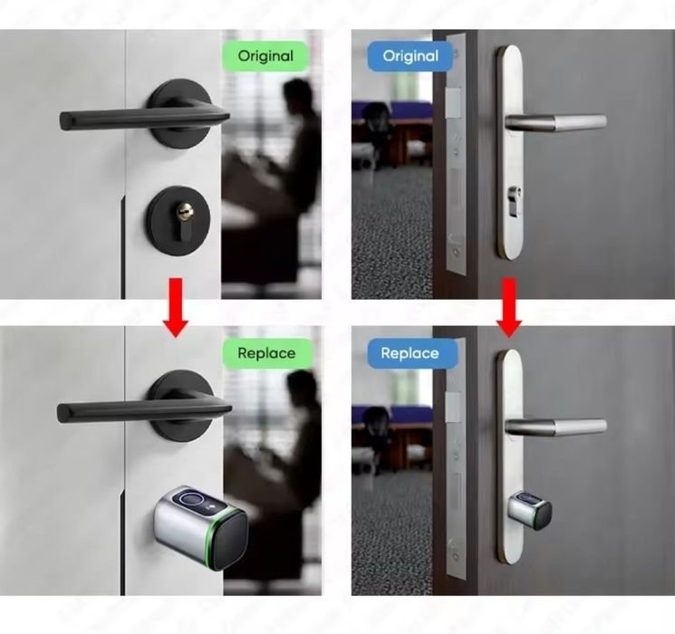 Instalação de fechaduras inteligentes