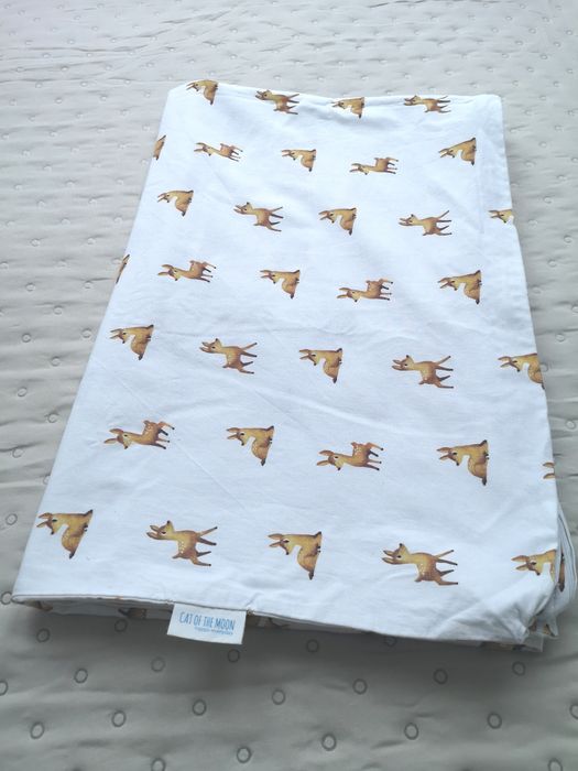 Poszewka na kołdrę kołderkę 130cm na poduszkę sarenki
