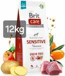 Brit Care 12kg + Gratis, Sensitive Vension Psy Wrażliwe Pokarm Alergie