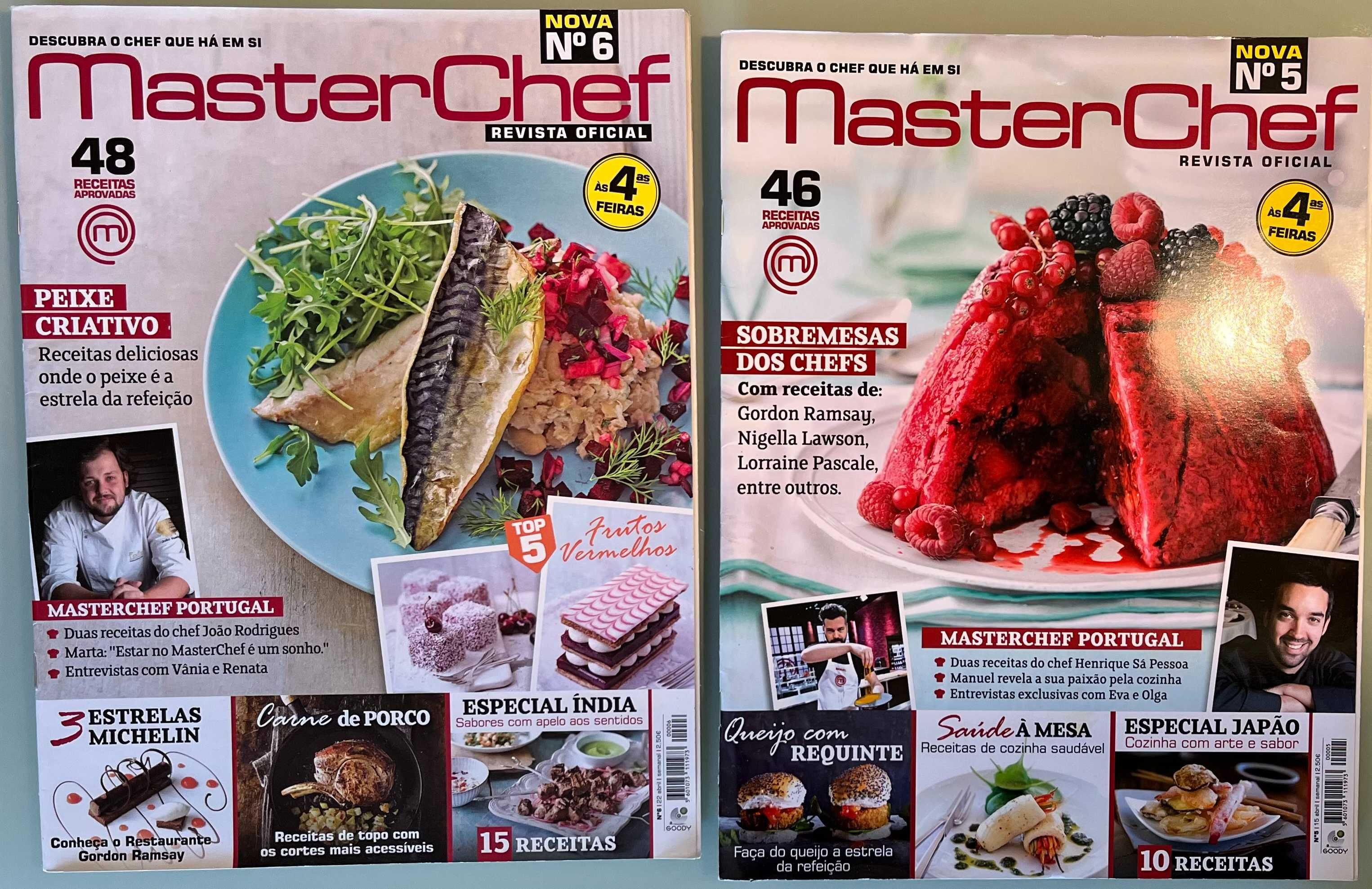 Pack Revistas Bimby, Masterchef e Livro Purés para Bebés