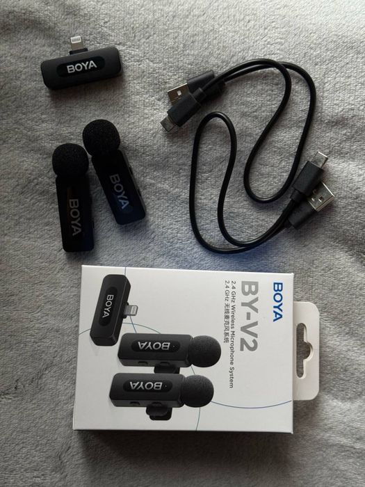 Бездротові мікрофони Boya BY-V2 lightning