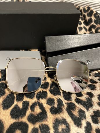 Oculos Dior quadrado espelhado