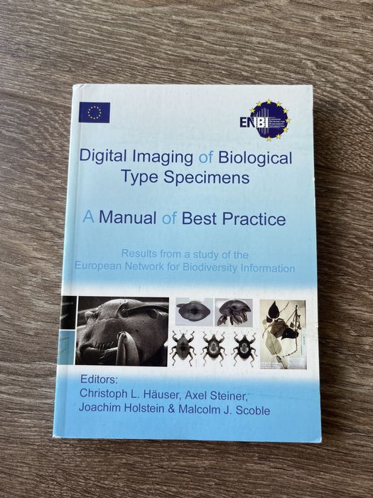 Livro Digital Imaging of Biological Type Specimens