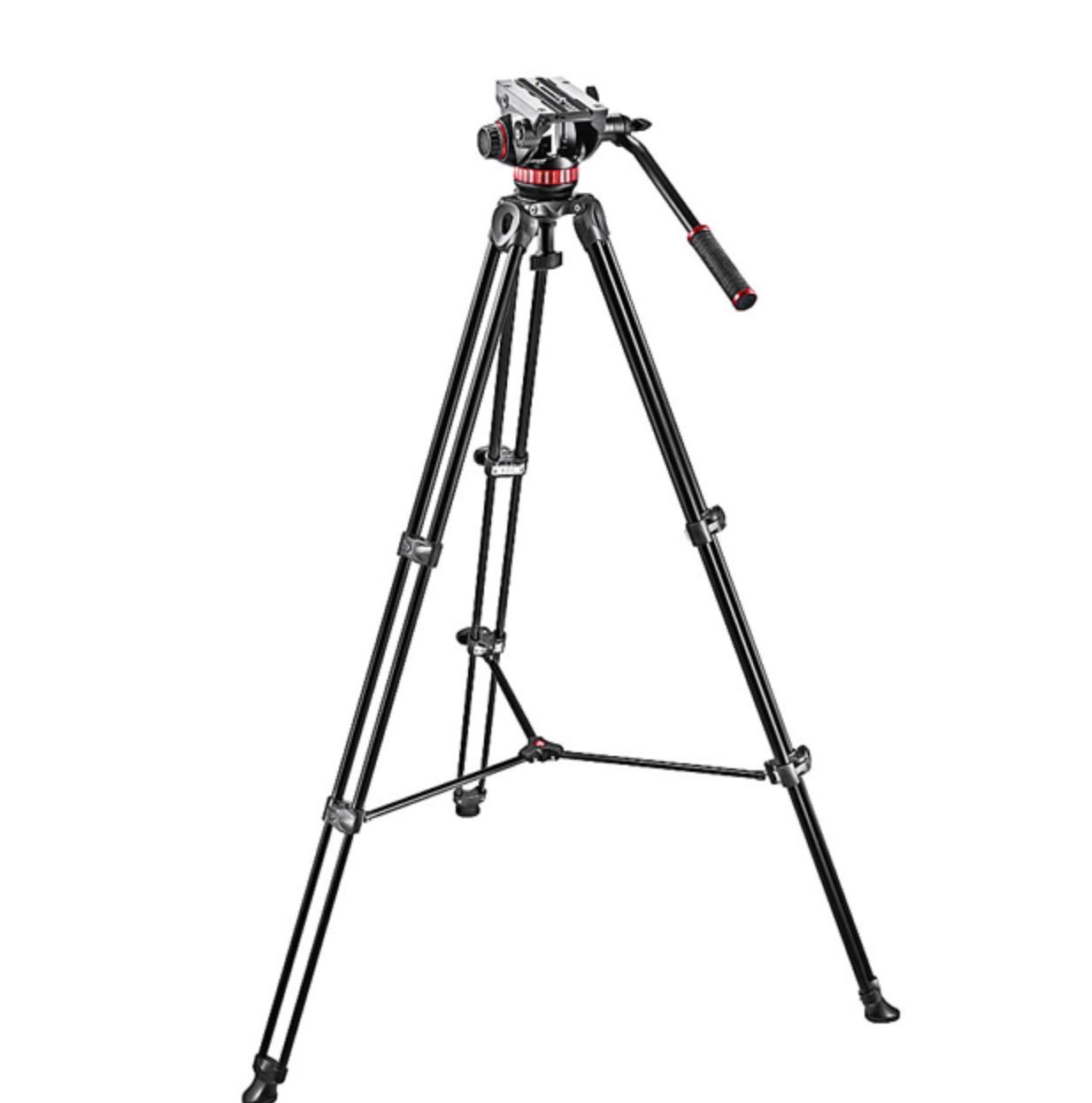 Manfrotto MVT 502AM+ glowica w/546b PRO VIDEO NOWY!!!