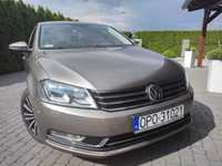 Passat B7 sedan, złoty