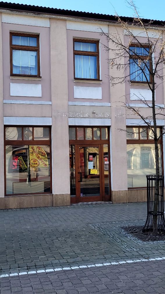 Posiadam lokale parter w centrum miasta 125m 130m 140m 130m +200p 255m