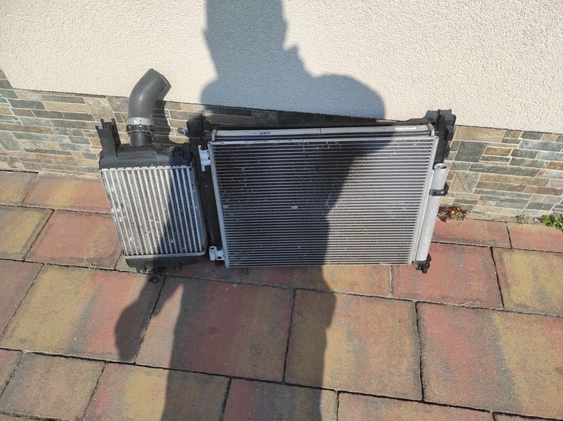 Sprzedam do renault captur I lift 1.3 tce chłodnice intercooler woda