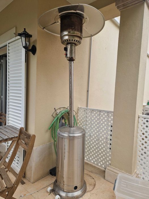 Estufa de exterior Mercalor (modelo MT-01555), em inox, potência 13 kW