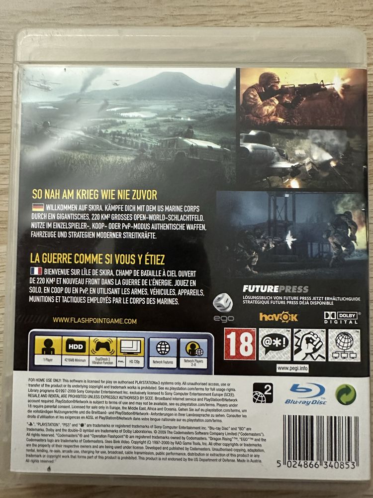 Operation Flashpoint Dragon Rising PS3