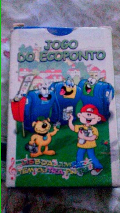 Action Man Brinquedo Video-Musical Marioneta E Cartas Ecoponto Novos