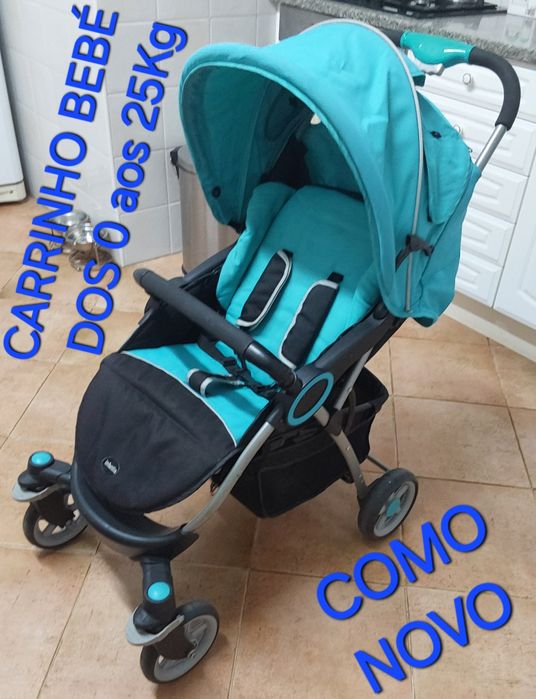 CARRINHO DE BEBÉ LAVADO E PRONTO A USAR. Casa,Passeio,Viagem,Quarto.
