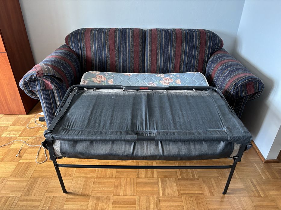 Sofa 2 osobowa rozkładana z funkcją spania