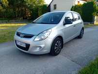 Hyundai i20 1.2 Benzyna 78KM 5 drzwi Klima (sprawna) Zadbany Ksiazka serwisowa