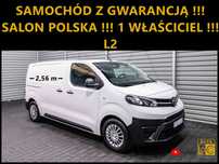 Toyota PROACE  FURGON L2 H1 + Salon POLSKA + 1 Właściciel !!!