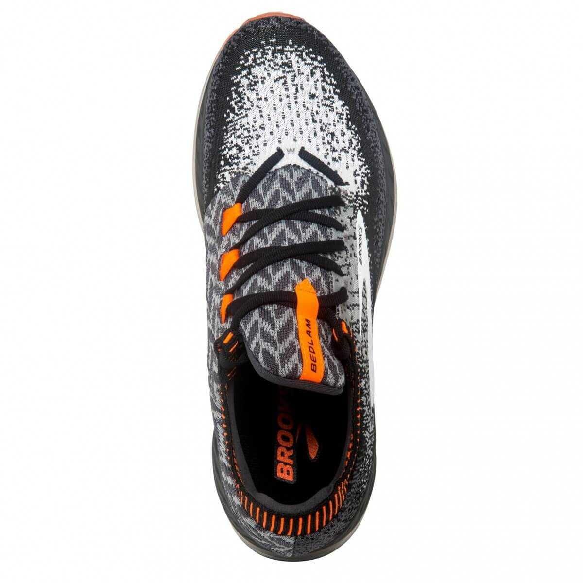 Brooks Bedlam Black Gray Orange Men 44.5 28,5 см кросівки бігові