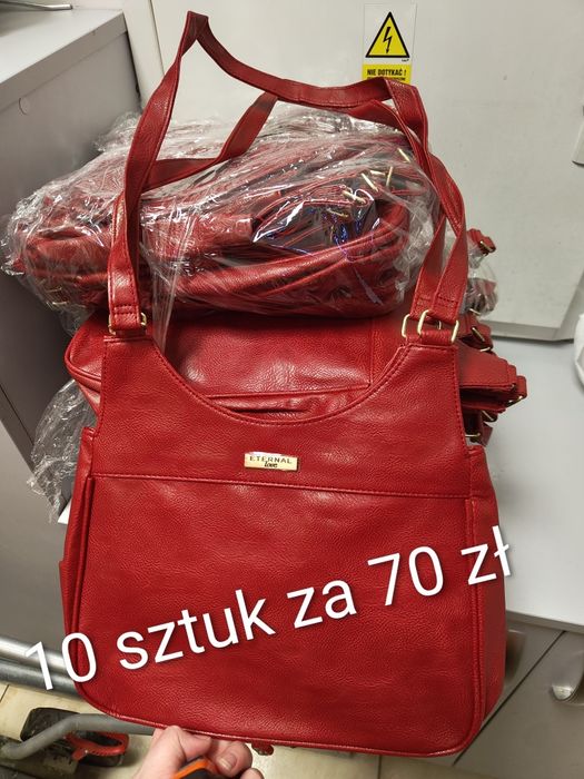 Zestaw torebek do dalszej sprzedaży 10 sztuk