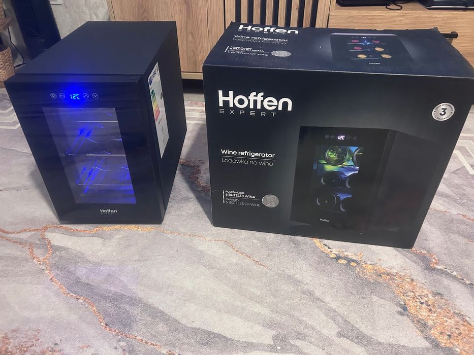 Lodówka na wino hoffen nowa