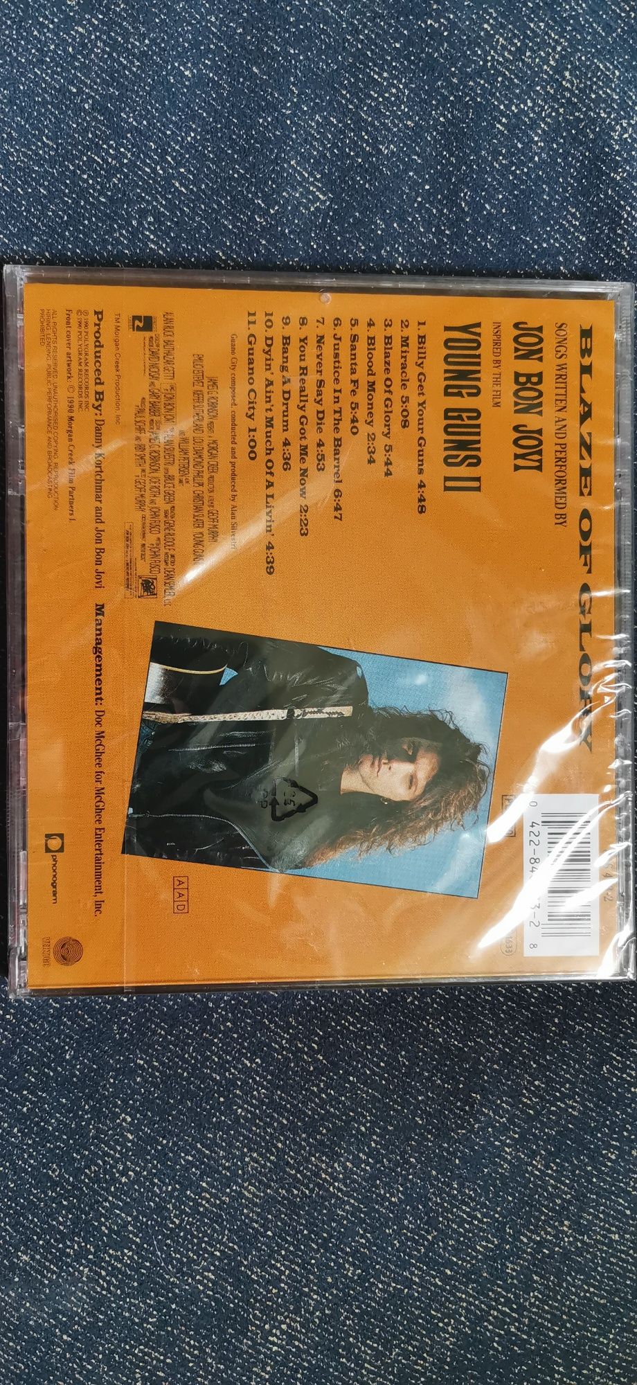 CD - Blaze of glory , Young guns II Jon Bon Jovi