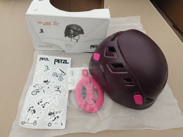 Petzl Picchu kask wspinaczkowy rowerowy dziecięcy via-ferraty wspinani