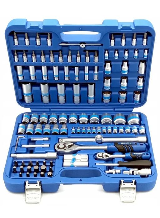Набір інструментів King Roy 108 предметів 1/4-1/2"; DR (12-гранний)