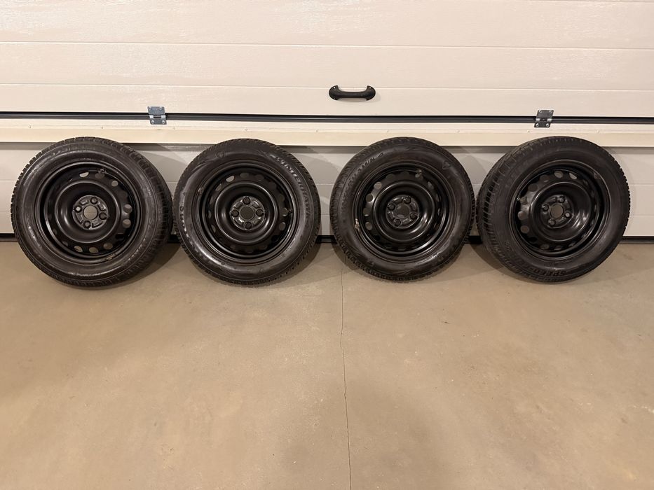 Koła zimowe „15” 4x100 175/65/15 z czujnikami ciśnienia
