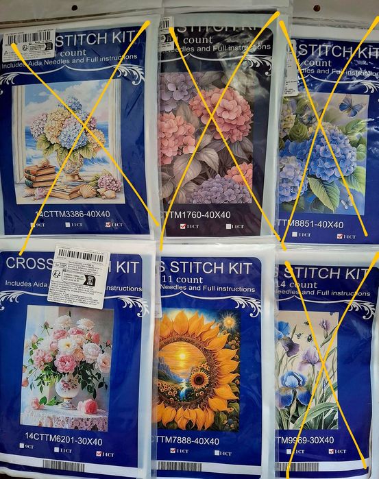 Приємні ціни. Набори для вишивання Cross Stitch Kit. Набор, вышивка.