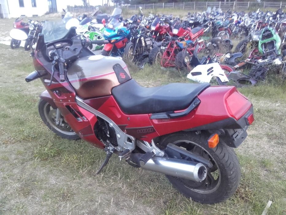 Suzuki gsx1100f gsxf 1100 gsxf silnik lagi bak moduł felga części