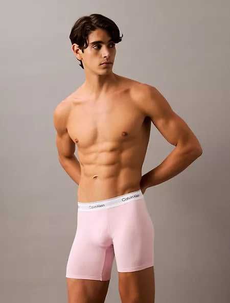 Набір боксерів Calvin Klein в коробці 5шт різного кольору