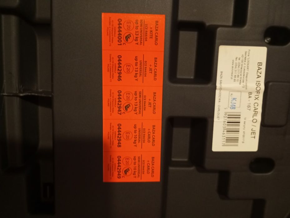 Baza do fotelika samochodowego