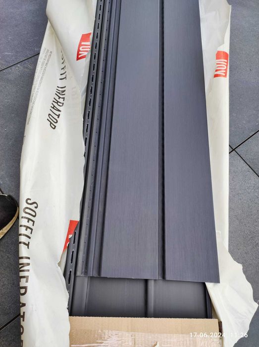 Podsufitka z ukrytą wentylacja Vox grafit 30 cm/2,7 m