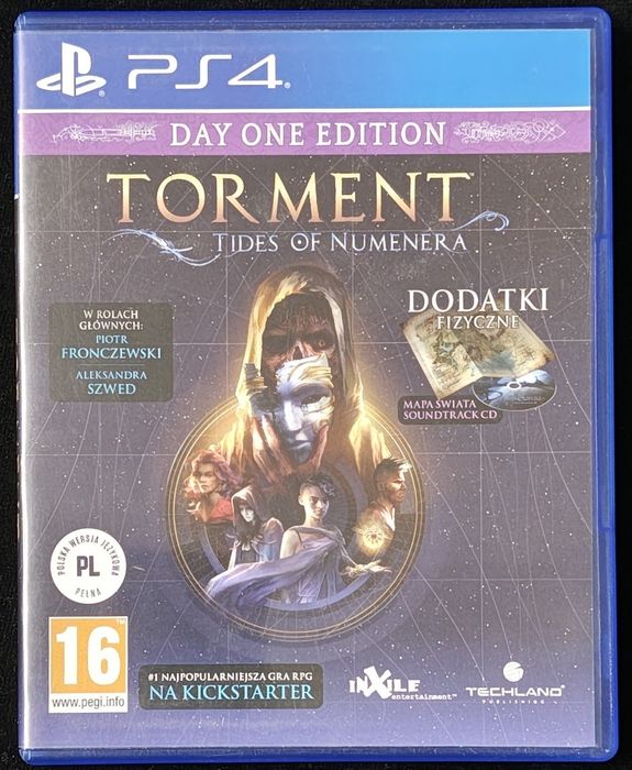 Torment Tides of Numenera PL Dubbing na PS4 i PS5 Gra w BDB stanie