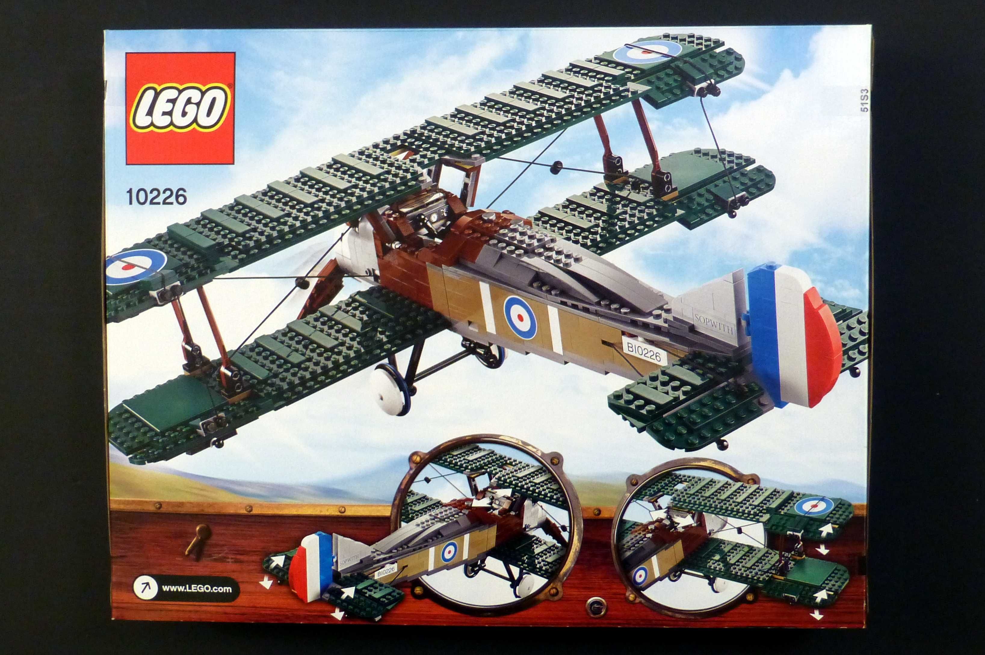 LEGO 10226 Sopwith Camel - Nowy