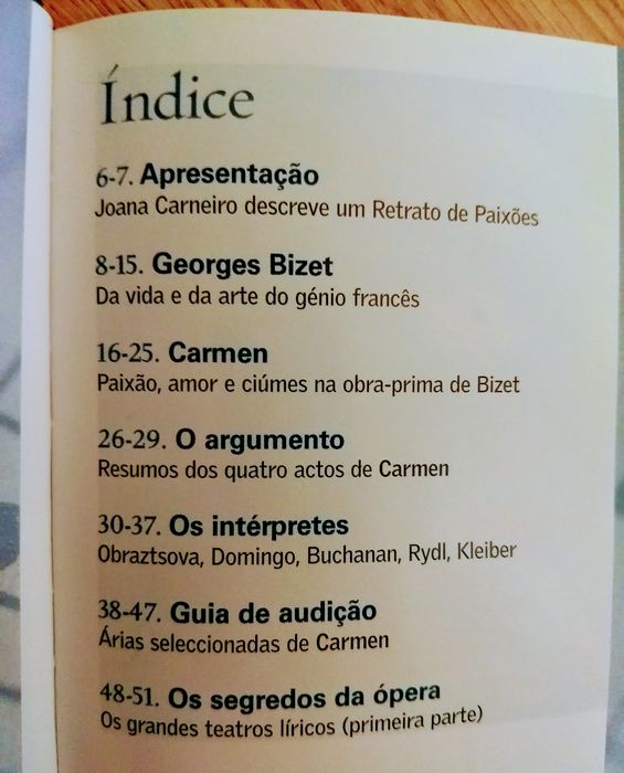 CD Carmen de Georges Bizet (música clássica)