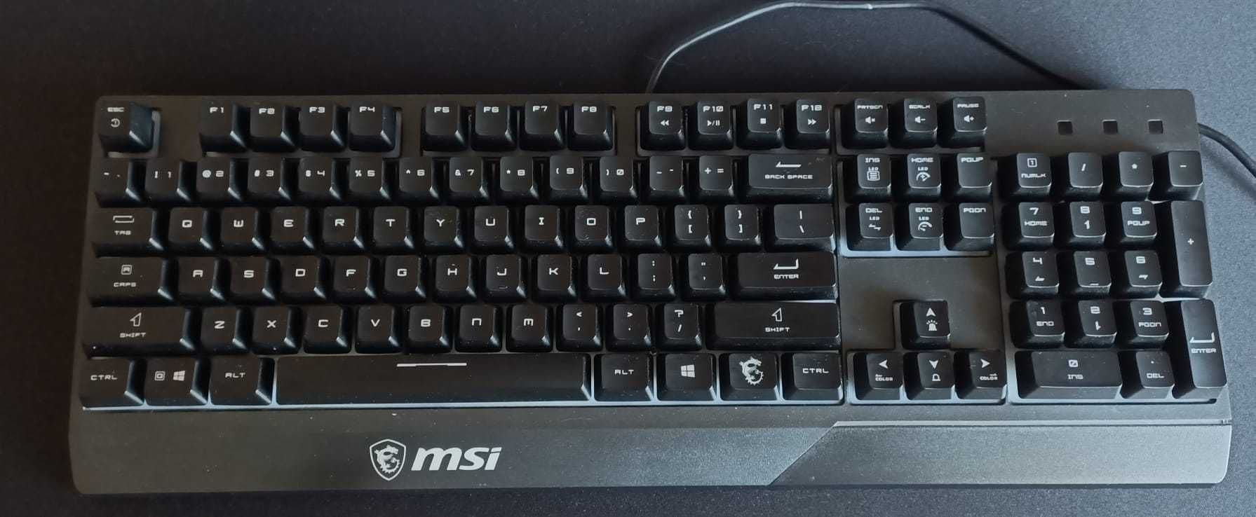 Zestaw klawiatura/mysz MSI Vigor GK30