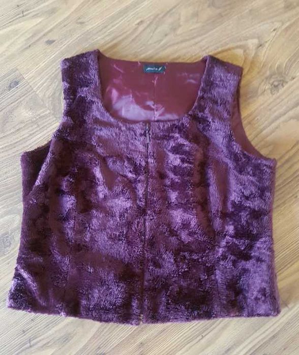 amisu Piękna kamizelka 42 fioletowa