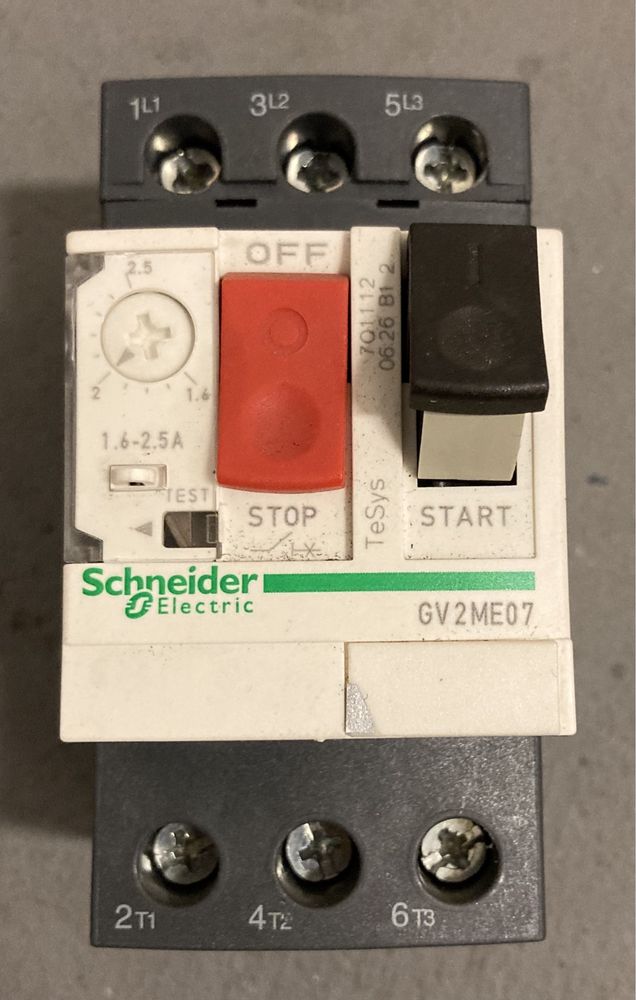 Rozłącznik silnikowy Schneider GV2ME 1,6-2,5A