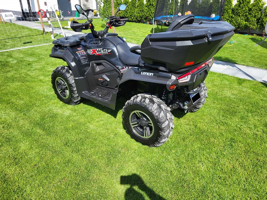 Quad Loncin XWolf 700 jak nowy, serwisowany ,gwarancja, kufer