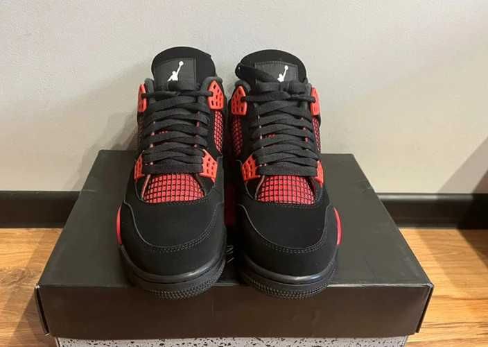 Jordan 4 Retro Red Thunder R.43