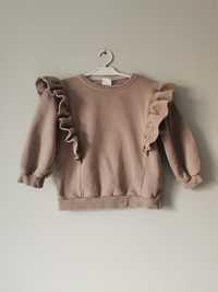 Bluza z falbanami falbany  rozm. 104 Zara