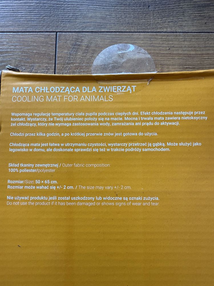 Mata chlodzaca dla zwierzat