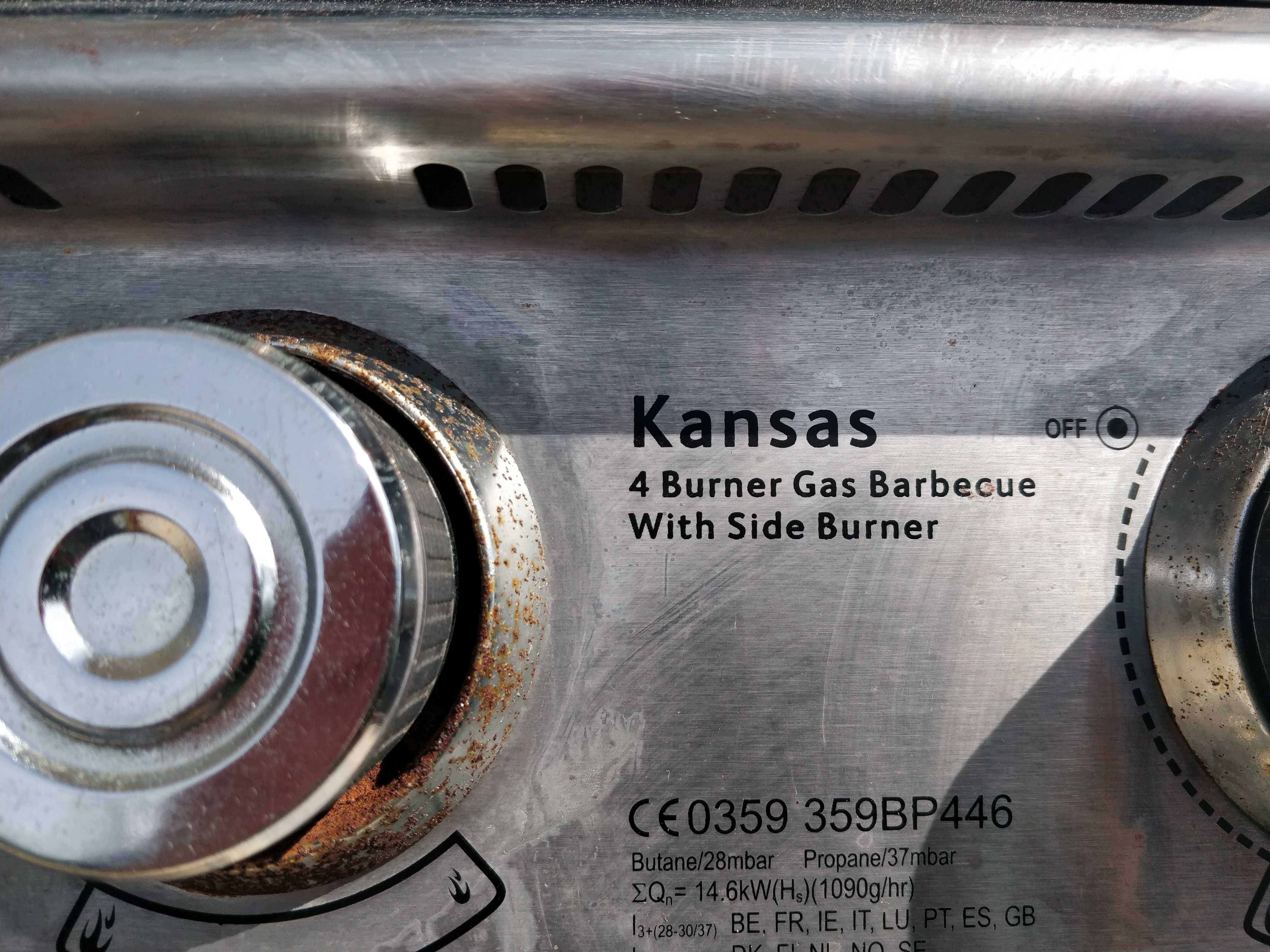 Gas Barbecue Blooma modelo Kansas 5 burners