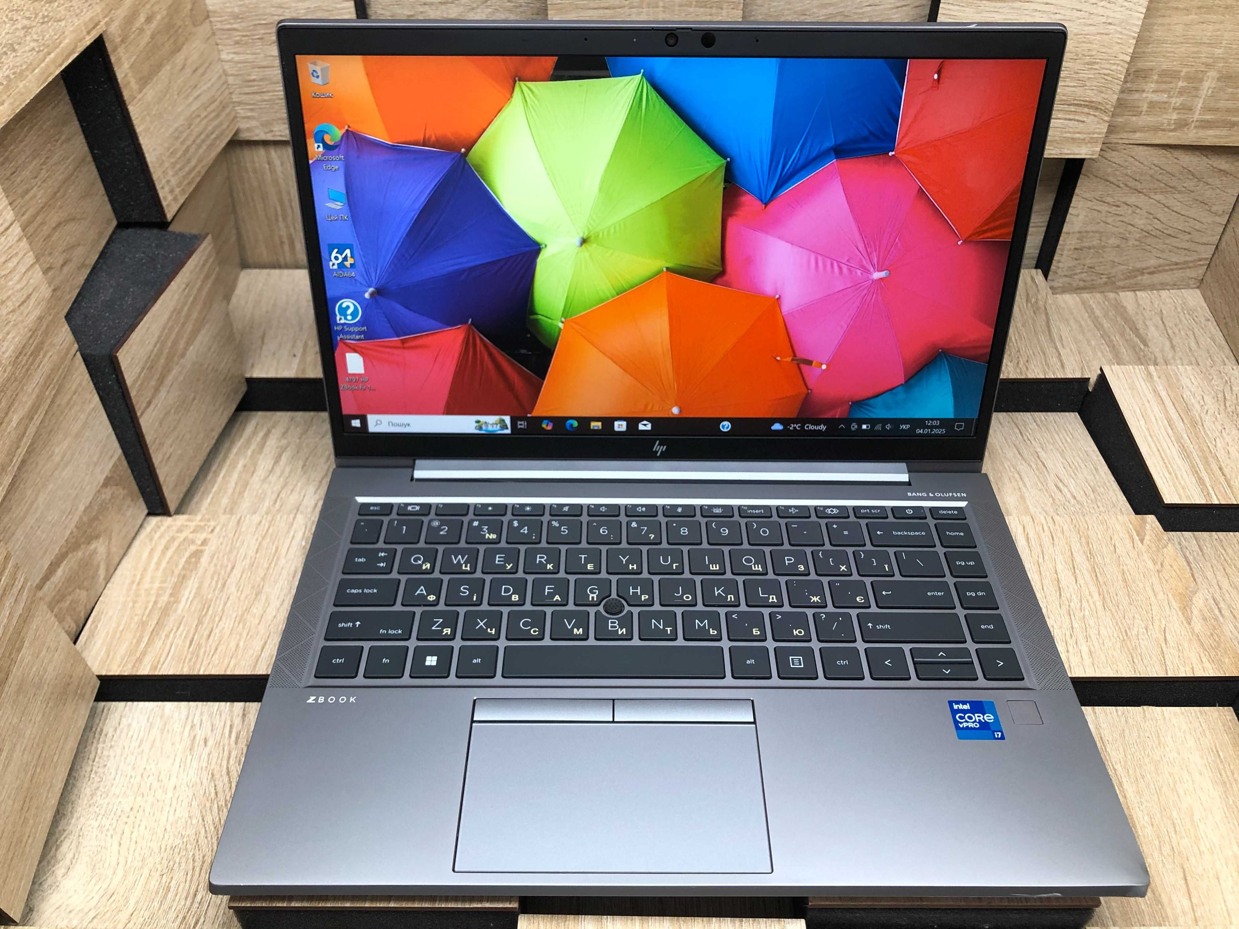 №4797 Ноутбук HP ZBook Firefly 14 G8 14"/i7-1185G7/16Gb/SSD512Gb